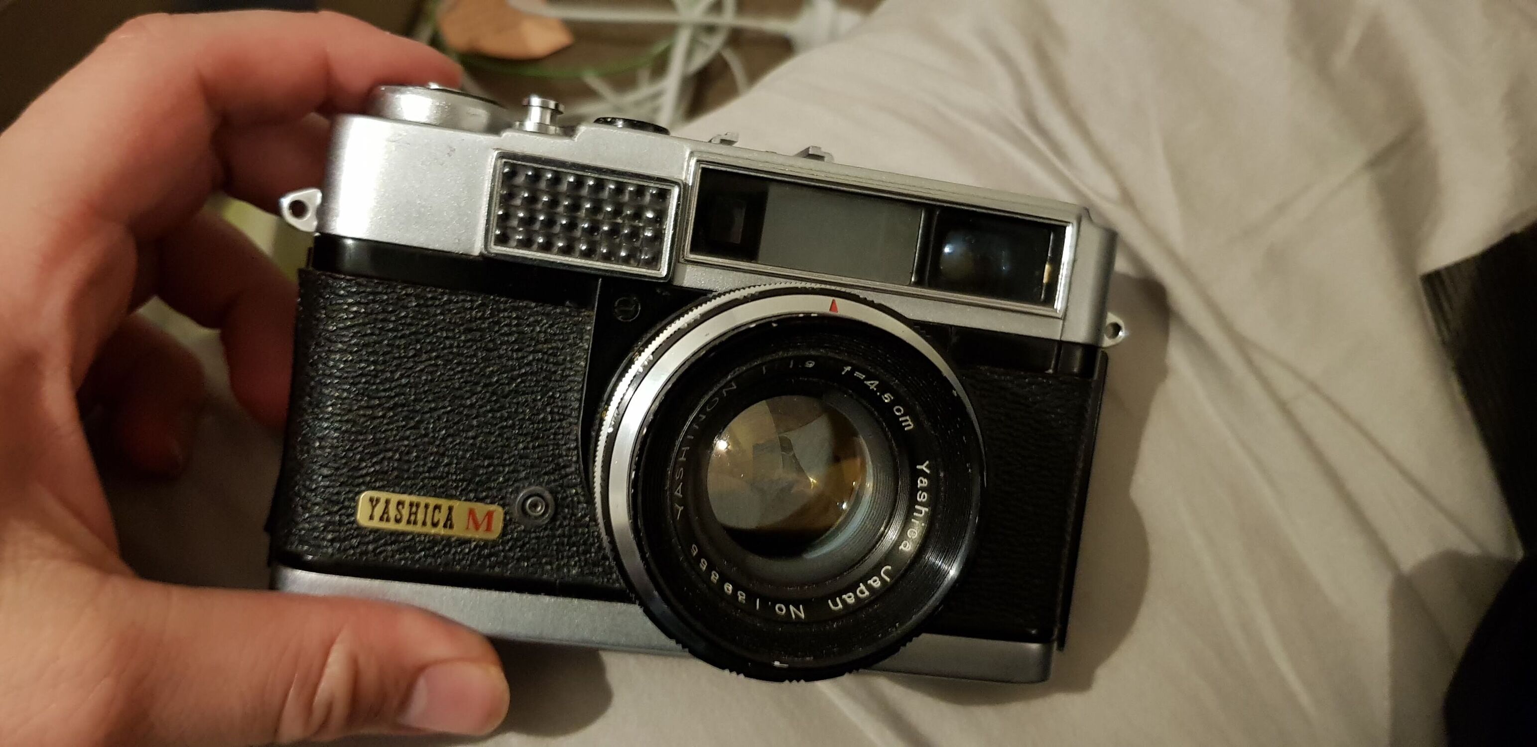 Yashica 35 M, a bit dusty